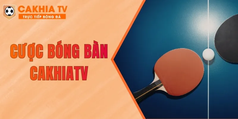 Cược Bóng Bàn CakhiaTV – Cách Soi Kèo Và Đặt Cược Hiệu Quả