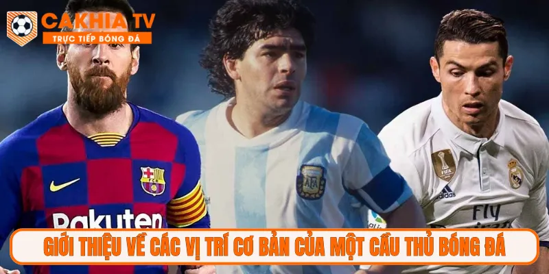 Giới thiệu về các vị trí cơ bản của một cầu thủ bóng đá